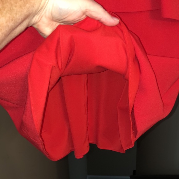 NWT Alice + Olivia Classics Cherry Peplum Dress, Size 8. Retail $330. - Picture 12 of 14